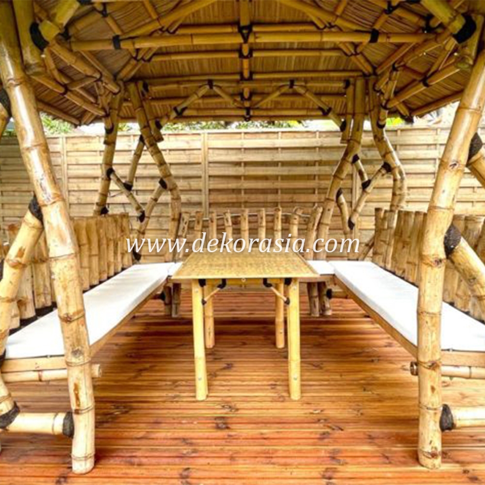 Bamboo Gazebo for Home Garden, Bamboo Gazebo Outdoor