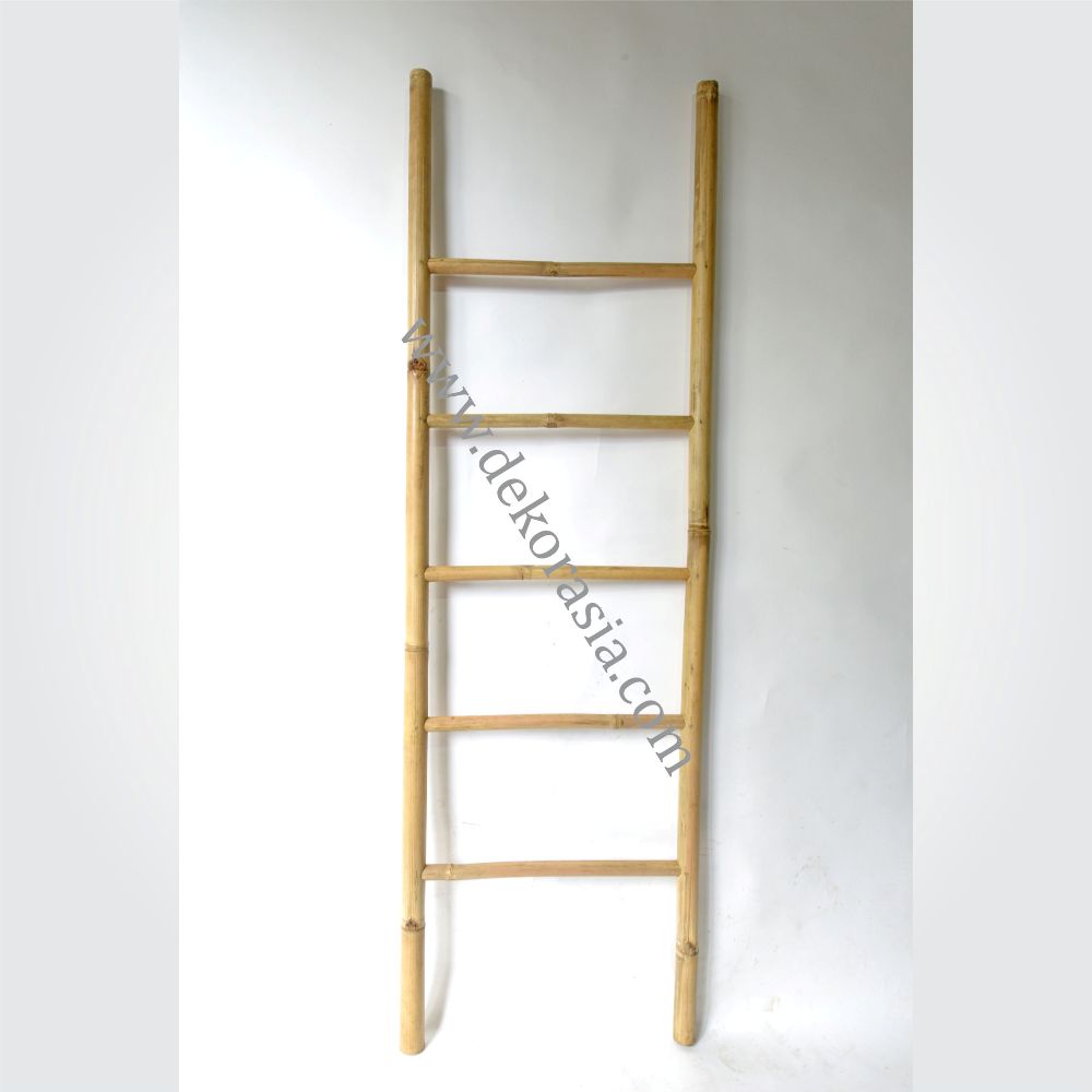 Bamboo Ladder Long Lasting Easy to Use Superb Design Lightweight Attractive Pattern, Bamboo Stand